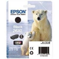 Epson cart.nero 26xl orso polare Materiale di consumo Informatica