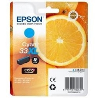 Epson cartuccia ciano 33xl arancia Materiale di consumo Informatica