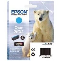 Epson cartuccia claria premium 26xl orso polare ciano Materiale di consumo Informatica