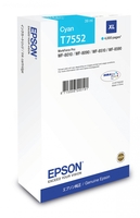 Epson cartuccia durabrite pro t7552 390 ml xl ciano T755 Materiale di consumo Informatica