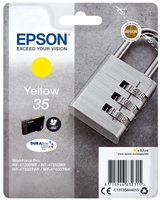 Epson cartuccia giallo 35 lucchetto cartucce mpg s1 LUCCHETTO Materiale di consumo Informatica