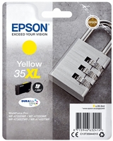 Epson cartuccia giallo 35xl lucchetto Materiale di consumo Informatica