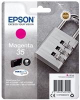 Epson cartuccia magenta 35 lucchetto Materiale di consumo Informatica
