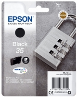 Epson cartuccia nero 35 lucchetto Materiale di consumo Informatica