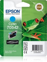 Epson cartuccia ultrachrome t0542 rana 130 ml ciano RANA Materiale di consumo Informatica