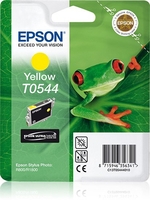 Epson cartuccia ultrachrome t0544 rana 130 ml giallo RANA Materiale di consumo Informatica