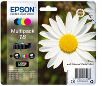 Epson claria home ink 4colour 18 rf/am tags Materiale di consumo Informatica