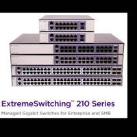 Extreme Networks 210-SERIES 24 PORT 10/100/1000BASE-T POE+ 2 1GBE UNPOPULATED SFP PORTS 1 FIXED AC PSU L2 SWITCHING WITH STATIC ROUTES 1 COUNTRY- Networking Informatica