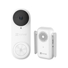 Ezviz citofono smart ezviz db2 pro video doorbell kit white Materiale elettrico Brico giardino animali