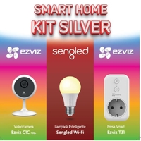 Ezviz inkk10 kit homecam + plug lamp wifi telecamere ezviz Telecamere sorveglianza Tv - video - fotografia