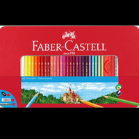 Faber castell confezione 60 matite colorate permanenti con finestra Confezione 60 matite colorate permanenti con finestra Ufficio scuola cartoleria Ufficio cancelleria