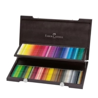 Faber castell matite acquerellabili albrecht dürer valigetta legno 120 Matite Acquerellabili Albrecht Dürer Valigetta legno 120