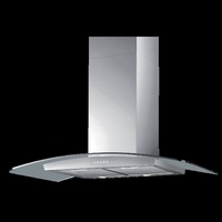 Fabita cappa v2 cristal glass 60cm inox Incasso Elettrodomestici