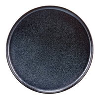 Fade charm (conf. da 2 pz.) piatto piano fade 56549 biscuit charm neropiatto piano fa Casalinghi cucina Casa & cucina
