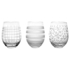 Fade set bicchieri fade 54684 mixo trasparente decoro assortito Bagnetto & cura Prima infanzia