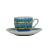 Fade set tazzine caffè fade 55030 ortigia con piattino blu Casalinghi cucina Casa & cucina