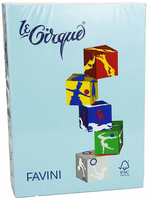 Favini LE CIRQUE Tenui - A3 Azzurro - 80 g/m2 - 500 fogli Materiale di consumo Informatica