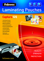 Fellowes leonardi cf100pouches lucide capture125 a4 pouches Capture125 Plastificatrici Ufficio cancelleria