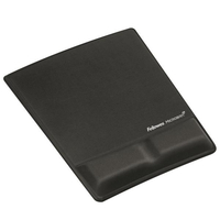 Fellowes leonardi mousepad con poggiapolsi health-v e microban Materiale di consumo Informatica