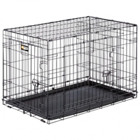 Ferplast gabbia per cani dog-inn 90 92, 7x58, 1x62, 5 cm grigia Articoli per animali Brico giardino animali