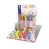 Fimo pastel line esp200 temp gomme matite righe 1 foro PASTEL LINE Ufficio scuola cartoleria Ufficio cancelleria