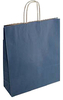 Florio shopper in carta cf25shopper 44x14x50 sealing blu Imballaggio e spedizione Ufficio cancelleria