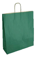 Florio shopper in carta cf25shopper 44x14x50 sealing verde Imballaggio e spedizione Ufficio cancelleria