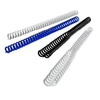 Gbc plastic click cf50 dorsi plast 8mm nero 34 anelli PLASTIC CLICK Rilegatrici accessori Ufficio cancelleria