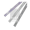Gbc rg810897 cf100 dorsi metallici 12 7mm arge 34 anelli RG810897 Rilegatrici accessori Ufficio cancelleria