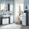 Germania v armadietto base da bagno gw-pescara grafite e bianco Bagno Casa & cucina