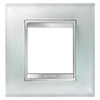 Gewiss lux international placca int.2p vetro ghiaccio LUX International