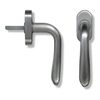 Ghidini maniglia finestra ghidini 55796557003 uno cromo satinato Macchine utensili Brico giardino animali