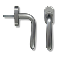 Ghidini maniglia finestra ghidini 55796557003 uno cromo satinato Macchine utensili Brico giardino animali