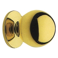 Ghidini pomolo porta ghidini 55990770501 sfera ottone lucido Macchine utensili Brico giardino animali