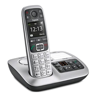 Gigaset cordless gigaset s30852 h2728 k101 e series e560a platinum grey Fissi/cordless Telefonia