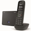 Gigaset cordless gigaset s30852 h2813 k101 a series as690ip voip nero Fissi/cordless Telefonia