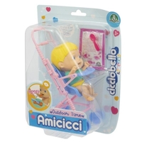 Giochi preziosi amicicci - pannolini colorati colorati passeggino Bambini & famiglia Console,  giochi & giocattoli