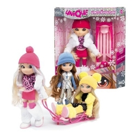 Giochi preziosi bambola giochi preziosi mym017000 unique eyes winter holiday assortito Bambini & famiglia Console,  giochi & giocattoli