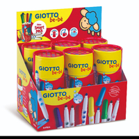 Giotto pennarelli bebè espositore 6 pezzi Pennarelli Bebè espositore 6 pezzi Ufficio scuola cartoleria Ufficio cancelleria