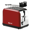 Girmi tostapane girmi tp5602 toaster rosso e inox Cottura Elettrodomestici
