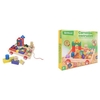 Globo costruzioni globo 40591 sir wood carretto assortito Bambini & famiglia Console,  giochi & giocattoli