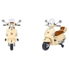 Globo moto elettrica globo 39985 espidko vespa gts super sport crema crema Bambini & famiglia Console,  giochi & giocattoli