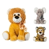 Globo peluche globo 41634 pelux wild assortito Bambini & famiglia Console,  giochi & giocattoli