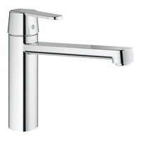 Grohe miscelatore lavello grohe 30196000 get cromo starlight Incasso Elettrodomestici