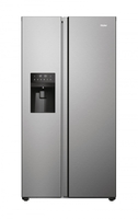 Haier 34004992 hsr5918eimp frigorifero side by side, 515litri,  classe e,  colore inox,  i Frigoriferi Elettrodomestici