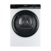 Haier i-pro series 3 hd90-a2939 asciugatrice a pompa di calore,  9 kg,  i-refresh,  i-time,  filtro 3 in 1,  classe a++,  59, 5x66, 5x84, 5 cm,  bianco [classe di efficienza energetica a++] Asciugatrici Elettrodomestici