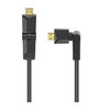 Hama cavo hdmi hama 7205011 high speed rotation with ethernet nero Cavi - accessori vari Informatica
