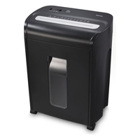 Hama distruggi documenti hama 00050546 premium m10 black Distruggi documenti Ufficio cancelleria