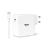 Hamlet alimentatore 61watts usb typec colore bianco XPWNB65TC USB-C Notebook Informatica