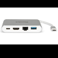 Hamlet hdkc-pd100 multiport usb-c + hdmi+lan giga+ usb3.0 port HDKC-PD100 Notebook Informatica